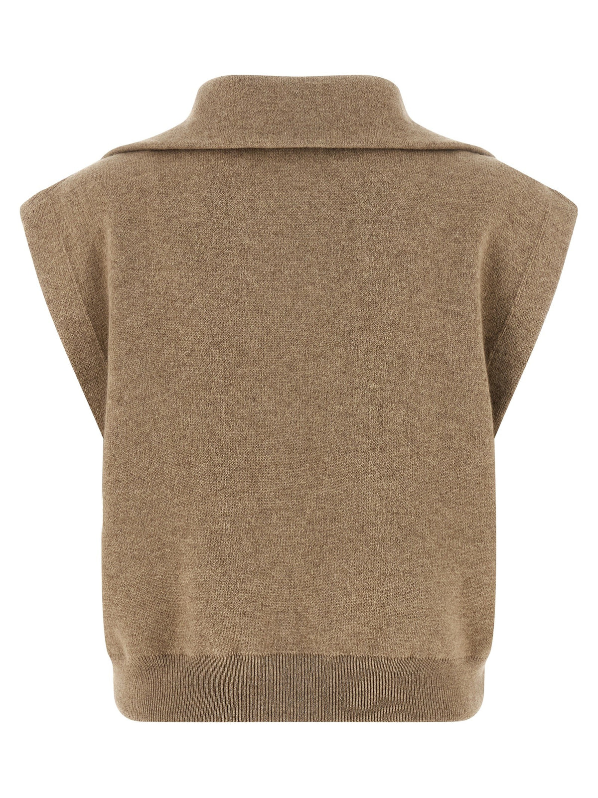 'Shiny Zipper Pull' vest
