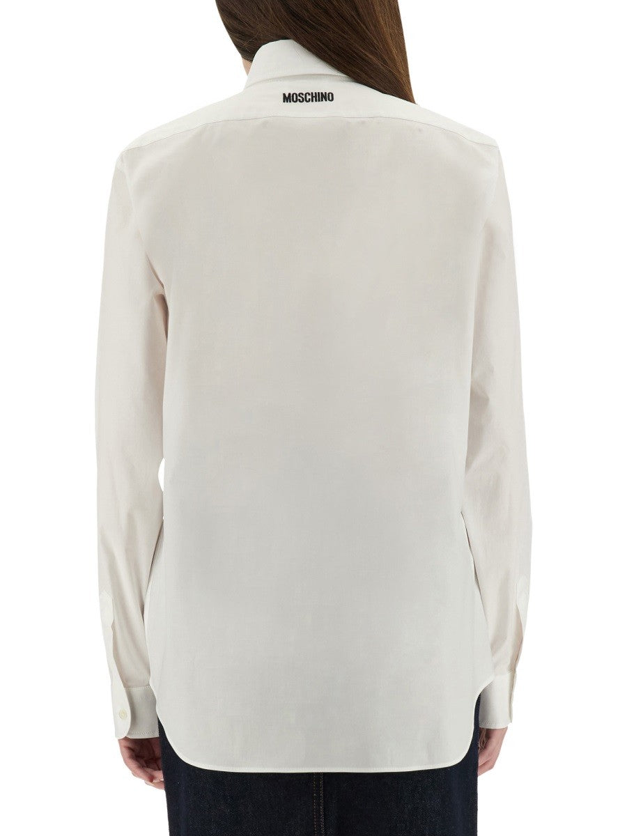 SHIRT WITH "GOOSE" EMBROIDERY