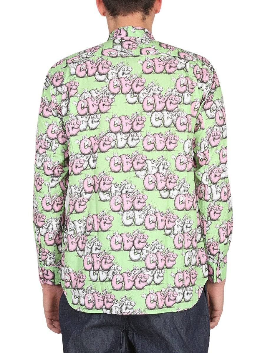 SHIRT WITH PRINT X KAWS