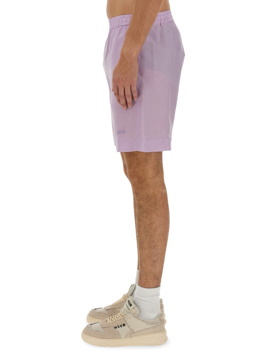 SHORT WITH LOGO