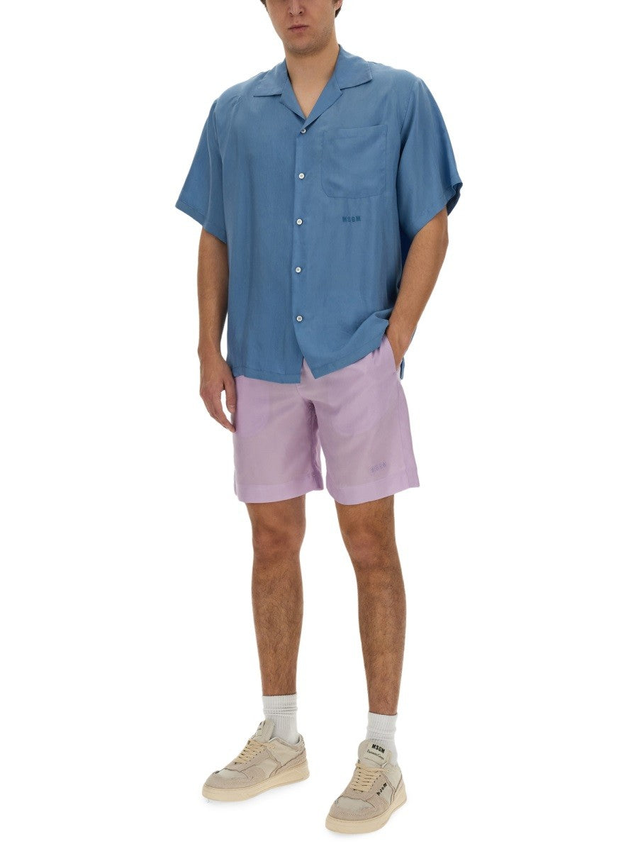 SHORT WITH LOGO