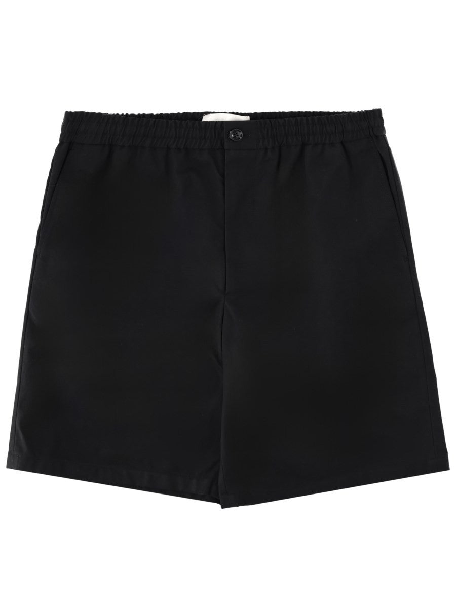 SHORTS ELASTICIZZATI CON LOGO