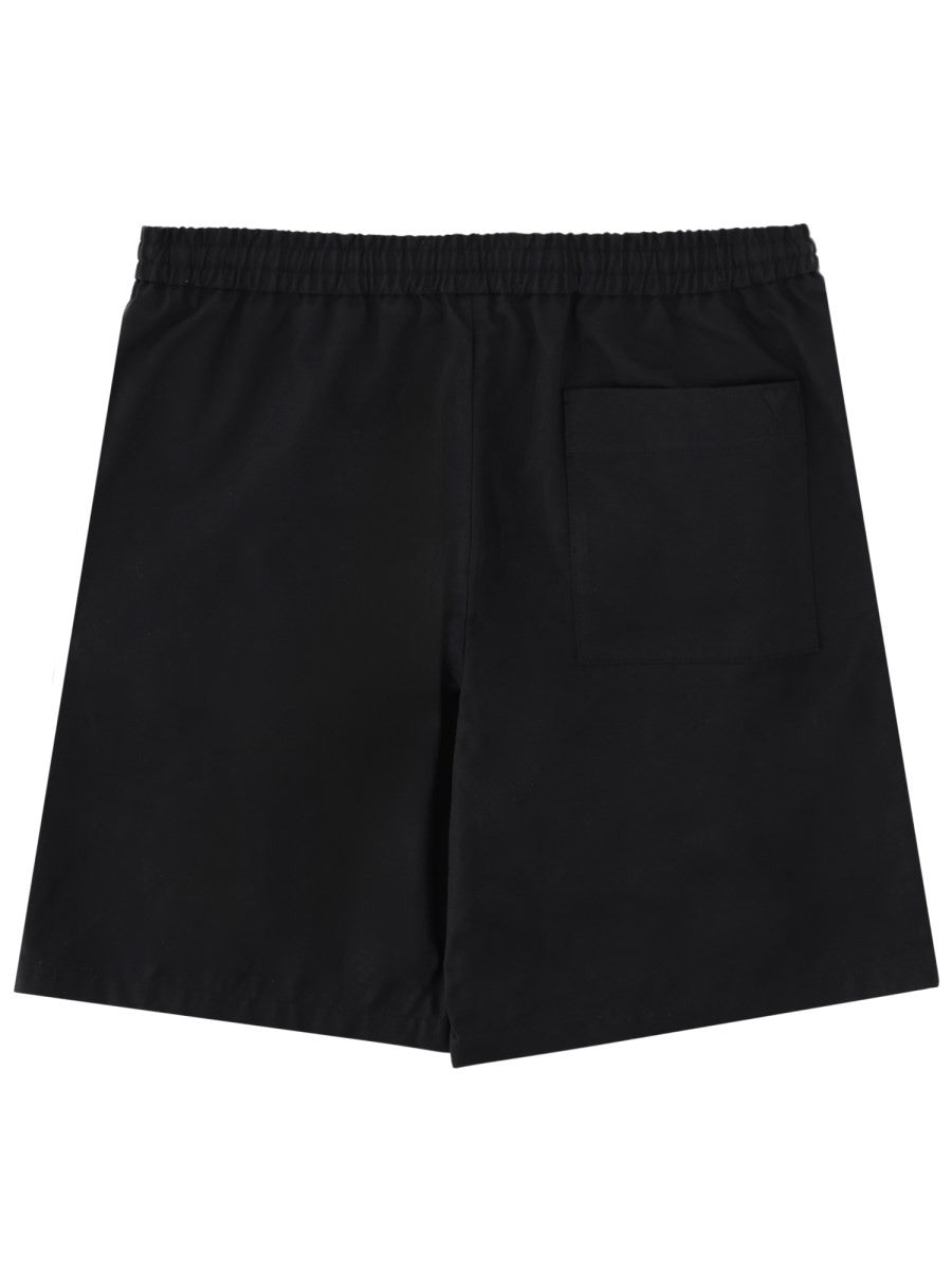 SHORTS ELASTICIZZATI CON LOGO