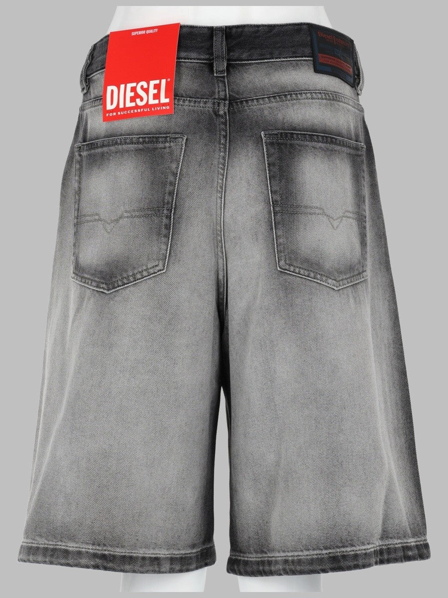 SHORTS IN DENIM "SKELETON"