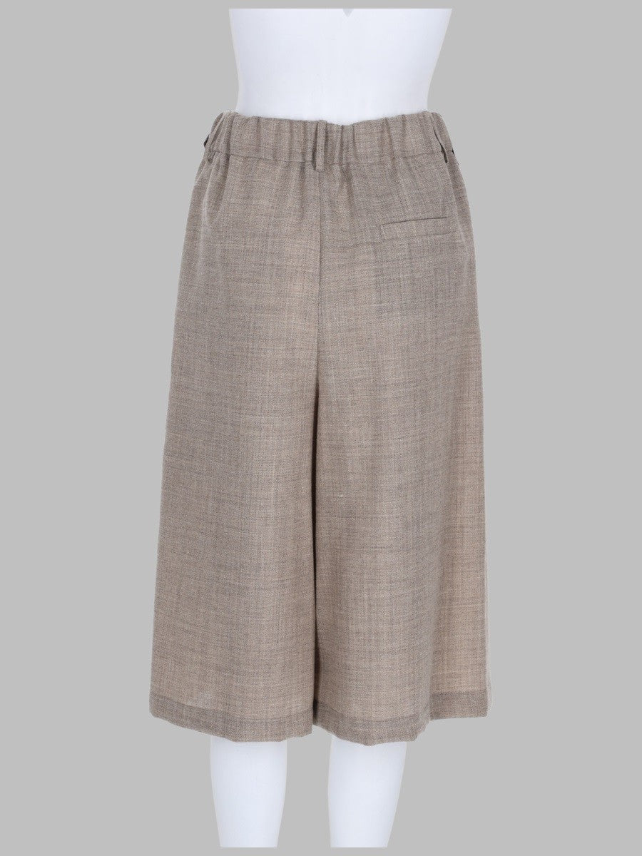 SHORTS IN MISTO LANA E LINO