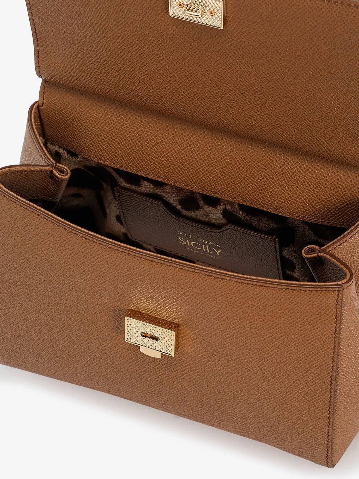 Sicily Medium Leather shoulder bag