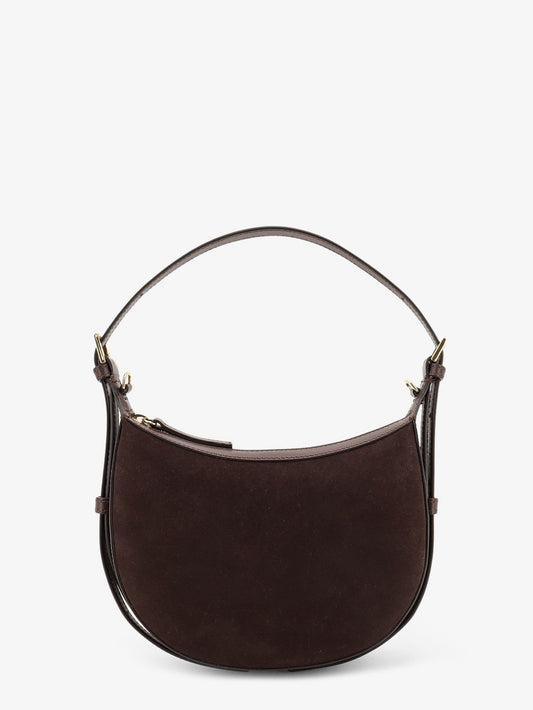 Silea suede shoulder bag