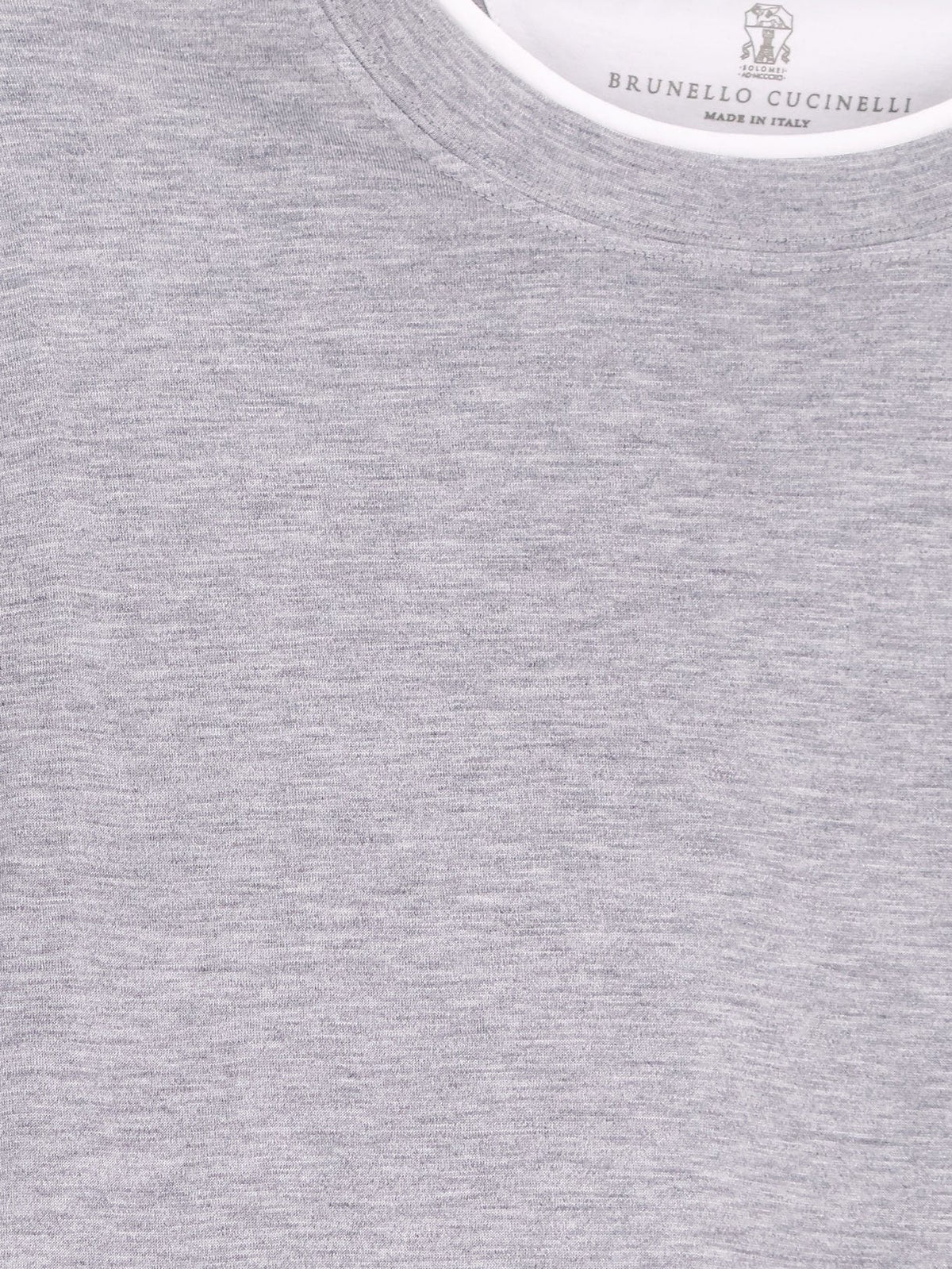 Silk and cotton blend T-shirt