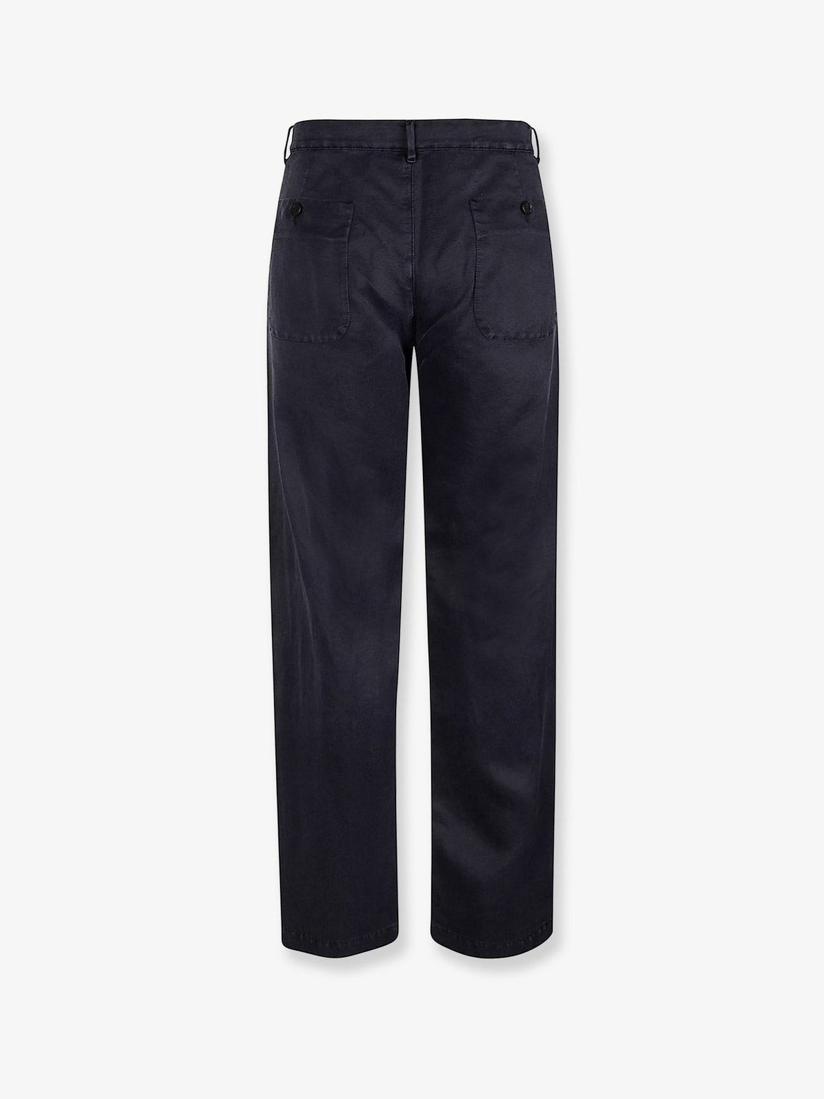 Silk blend trousers