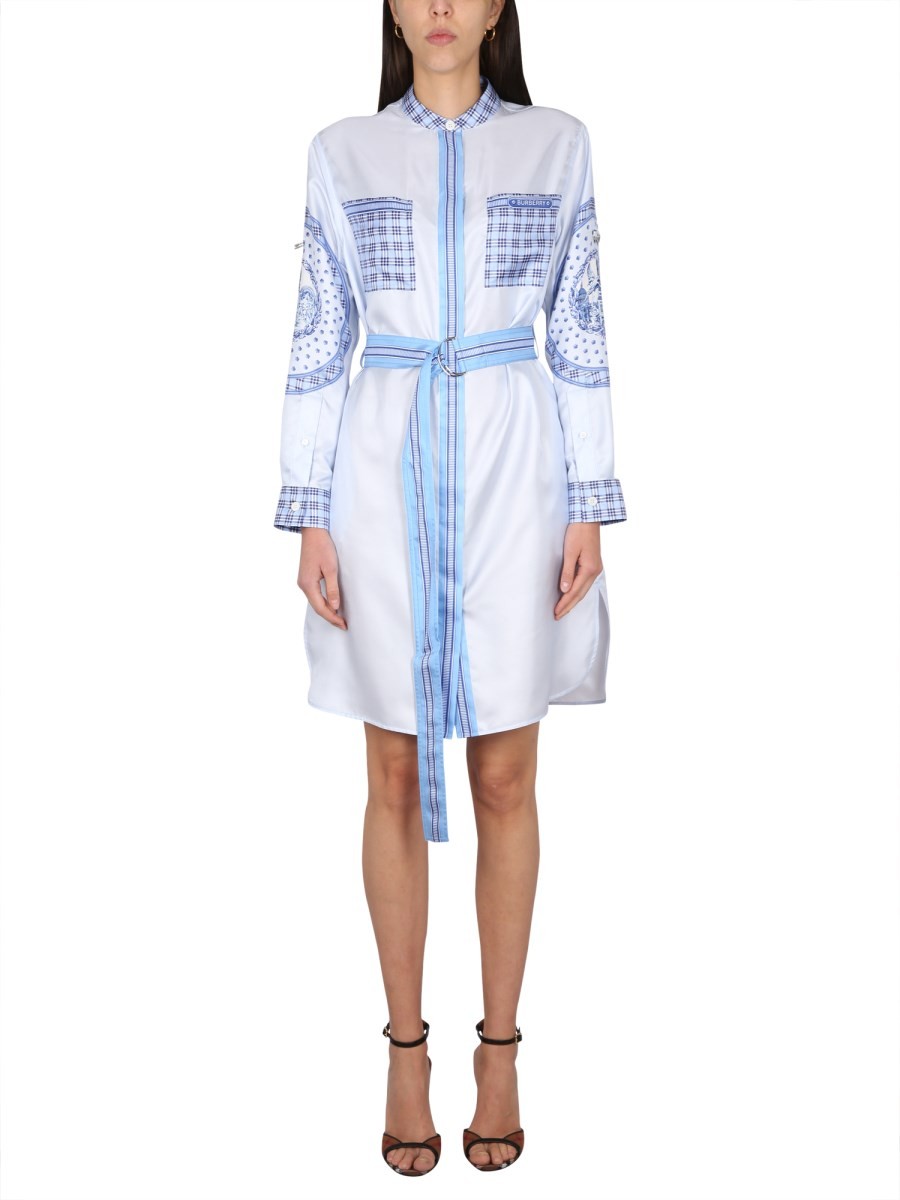 SILK CHEMISIER DRESS