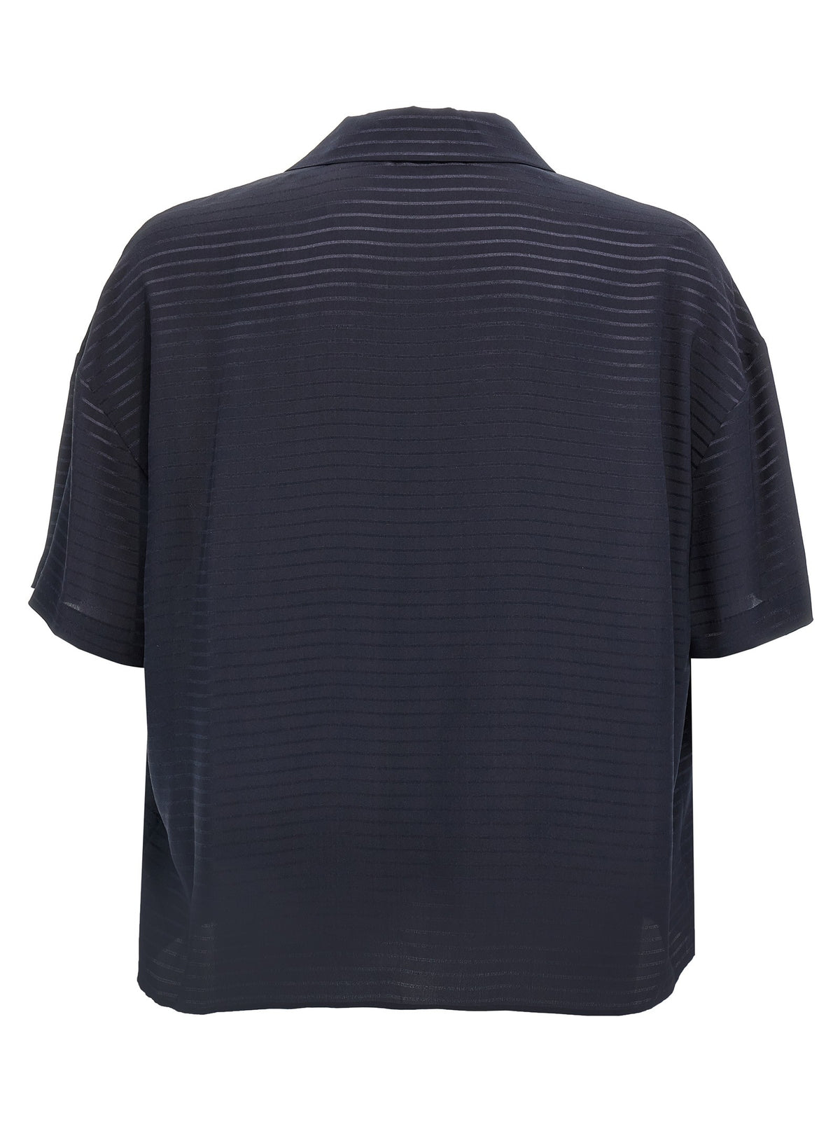 Silk polo shirt
