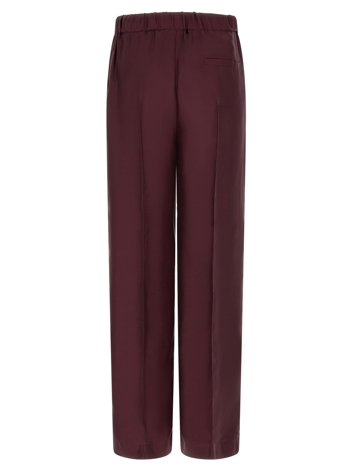 Silk trousers