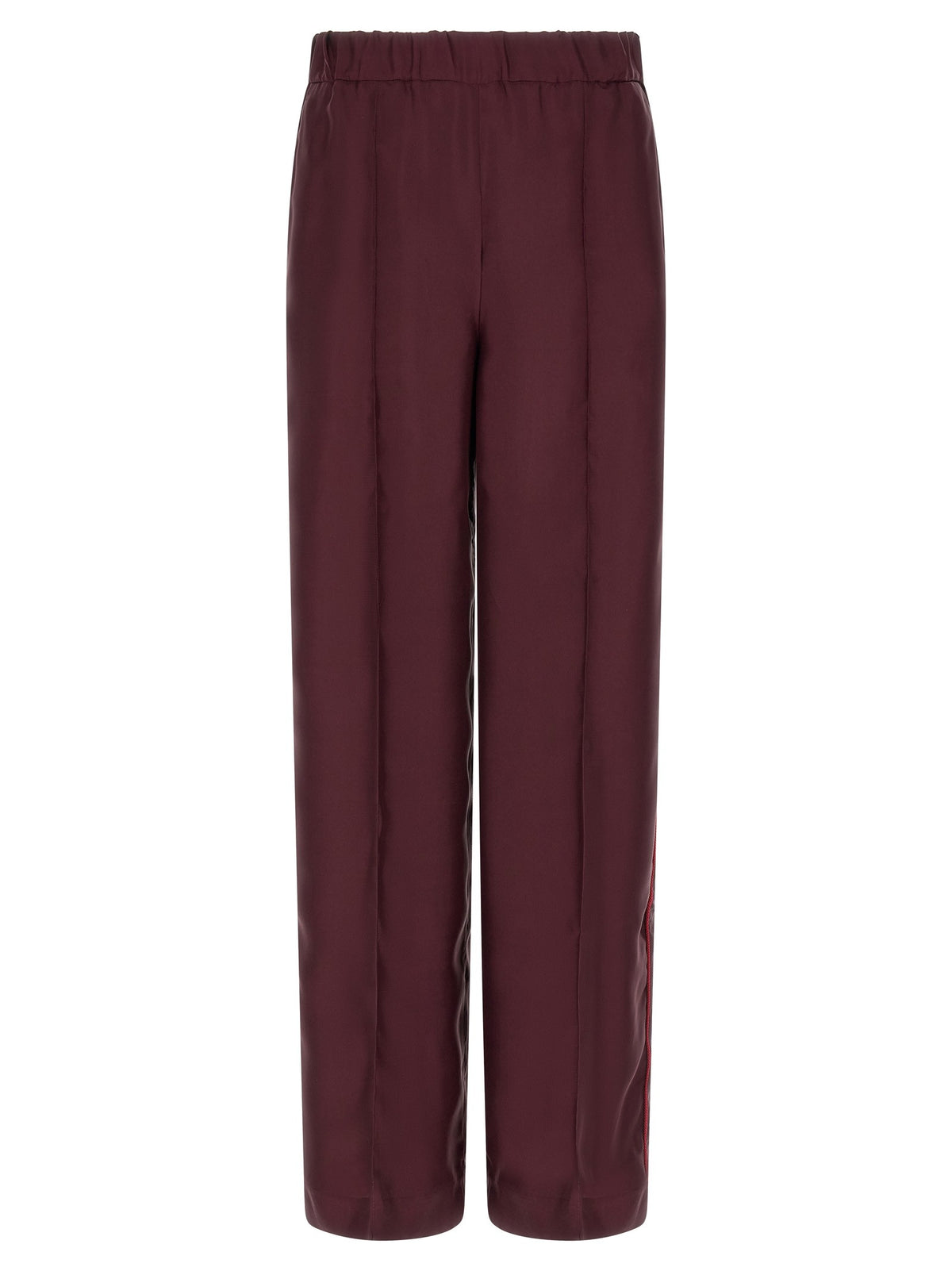 Silk trousers