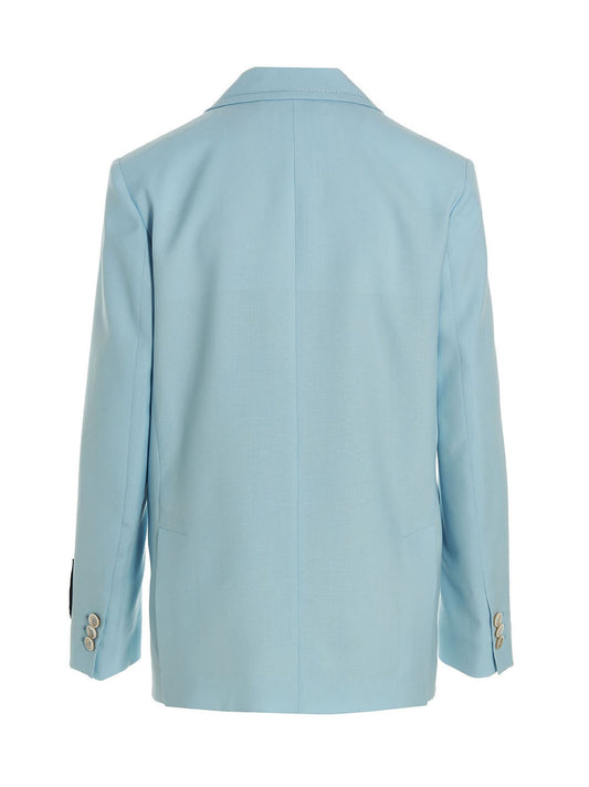 Single-breasted blazer jacket