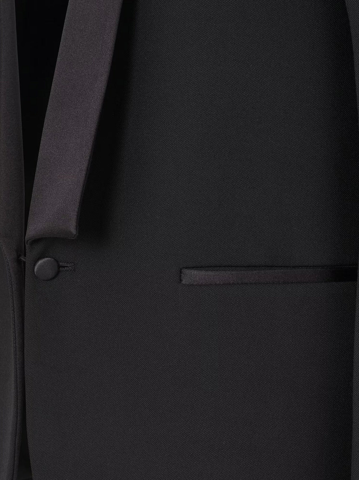 Single-breasted virginn wool blazer