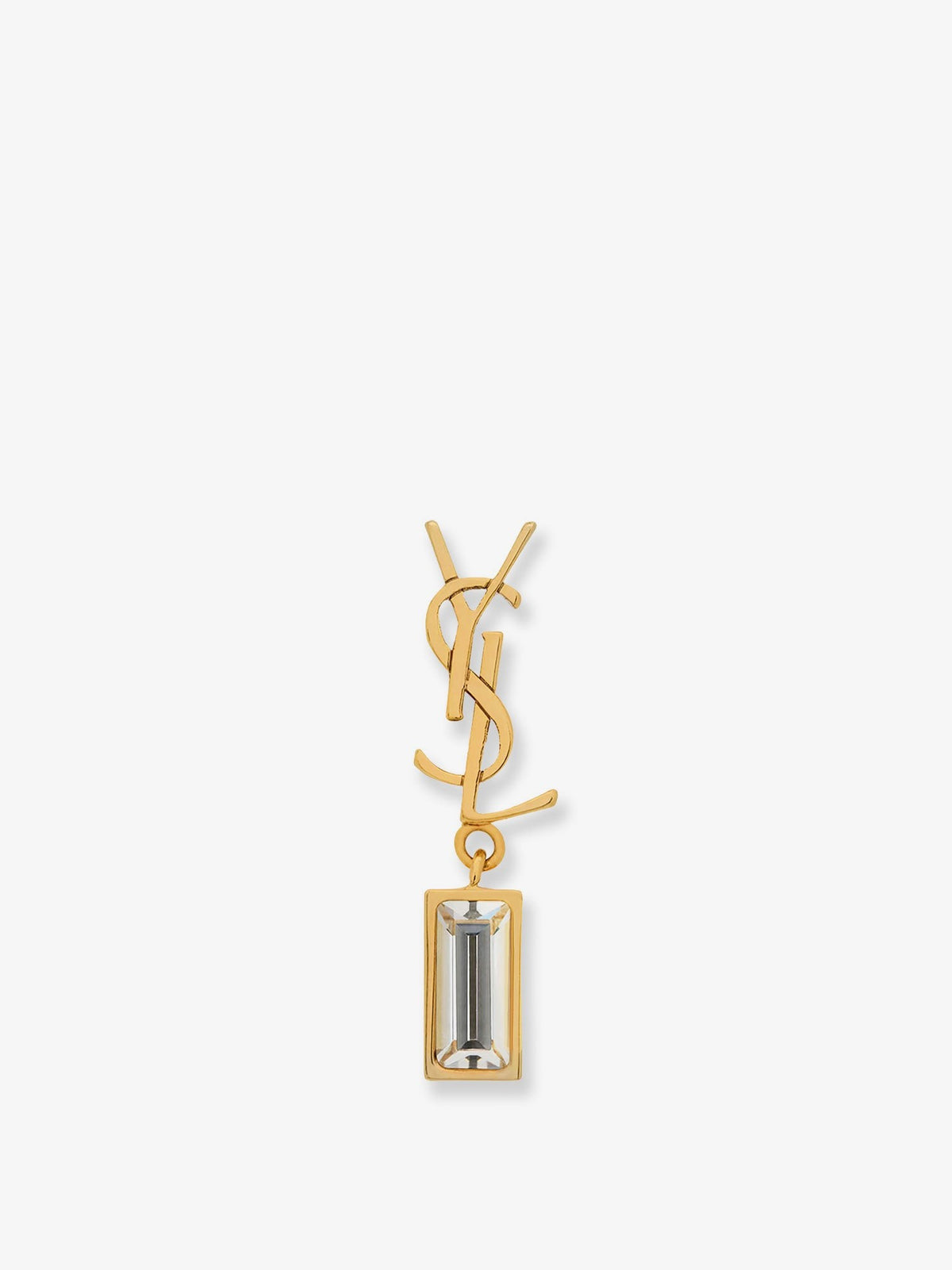 Single Cassandre brass earring