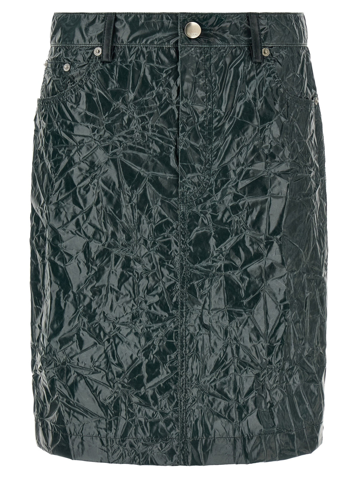 Skirt with a wrinkled effect