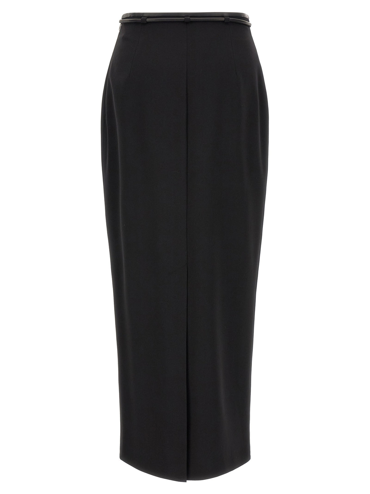Skirt with drawstring belt