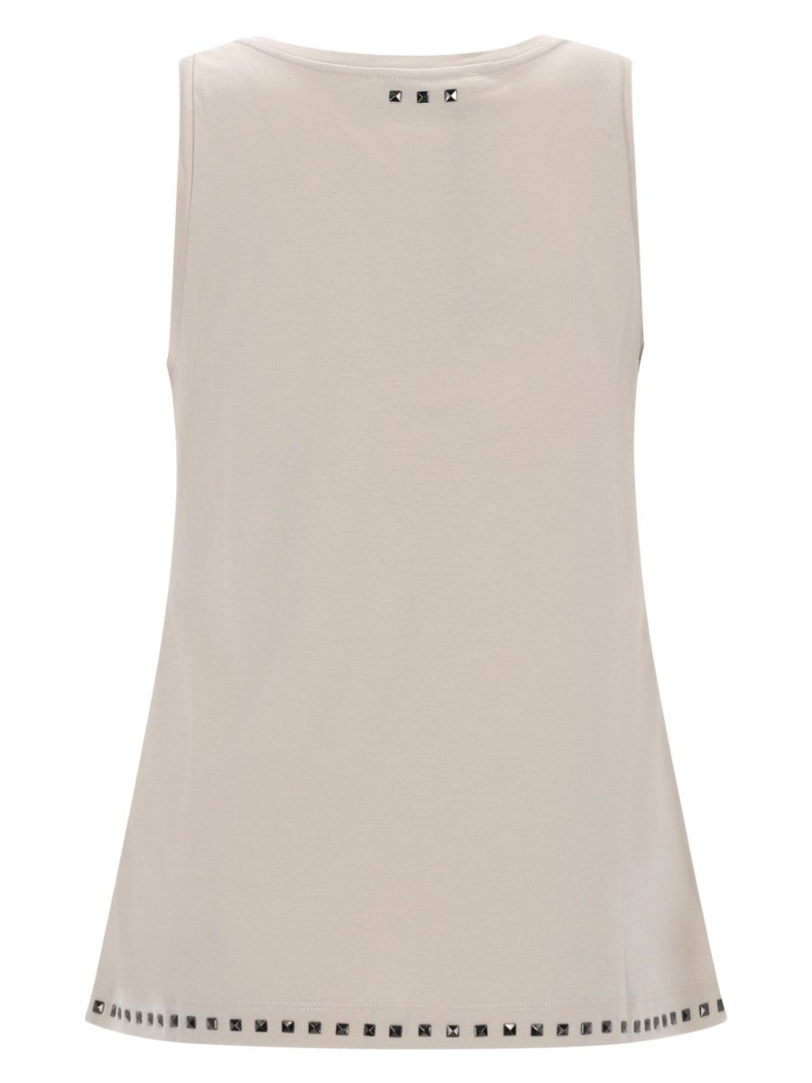 SLEEVELESS COTTON TOP