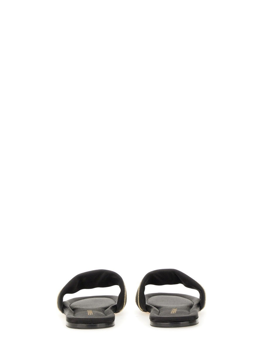 SLIDE SANDAL WITH LOGO