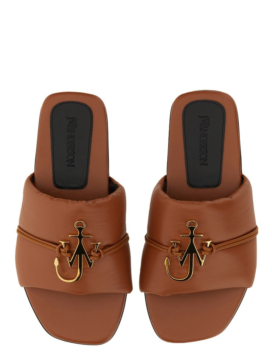 SLIDE SANDAL WITH LOGO