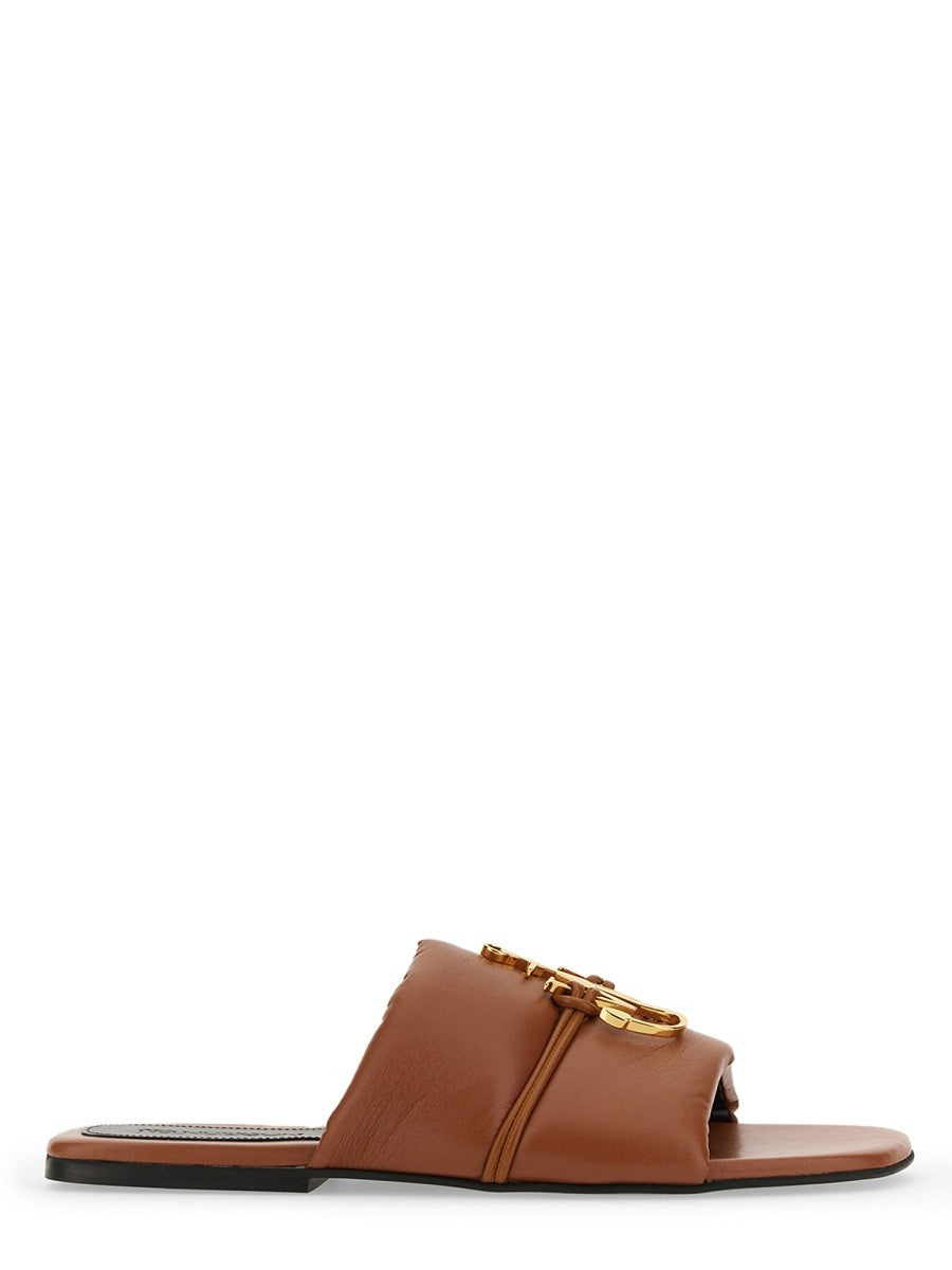SLIDE SANDAL WITH LOGO
