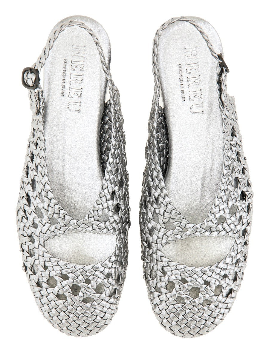 SLINGBACK SANDAL "EMPURIA METALLIC"