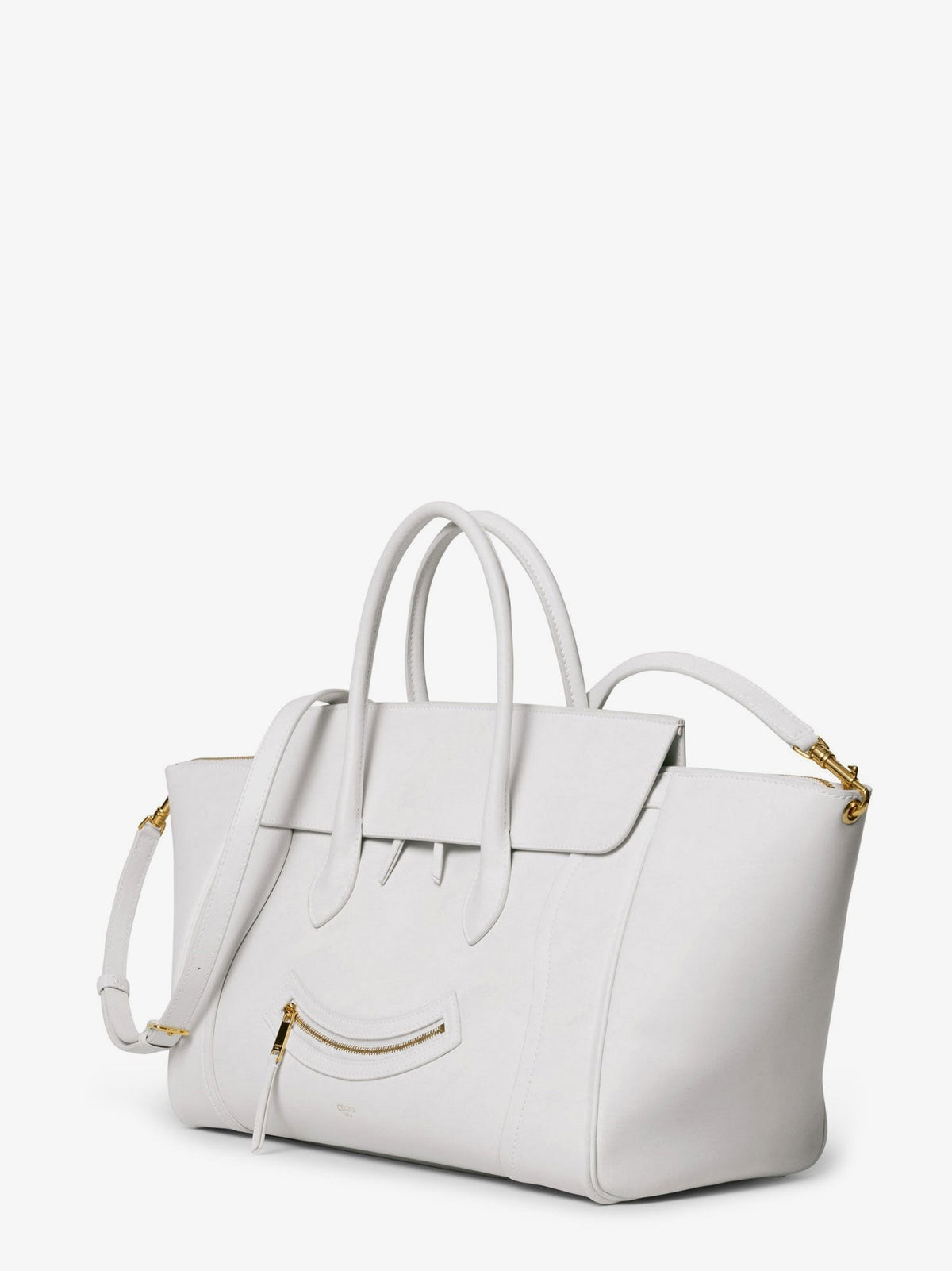 Smile leather handbag