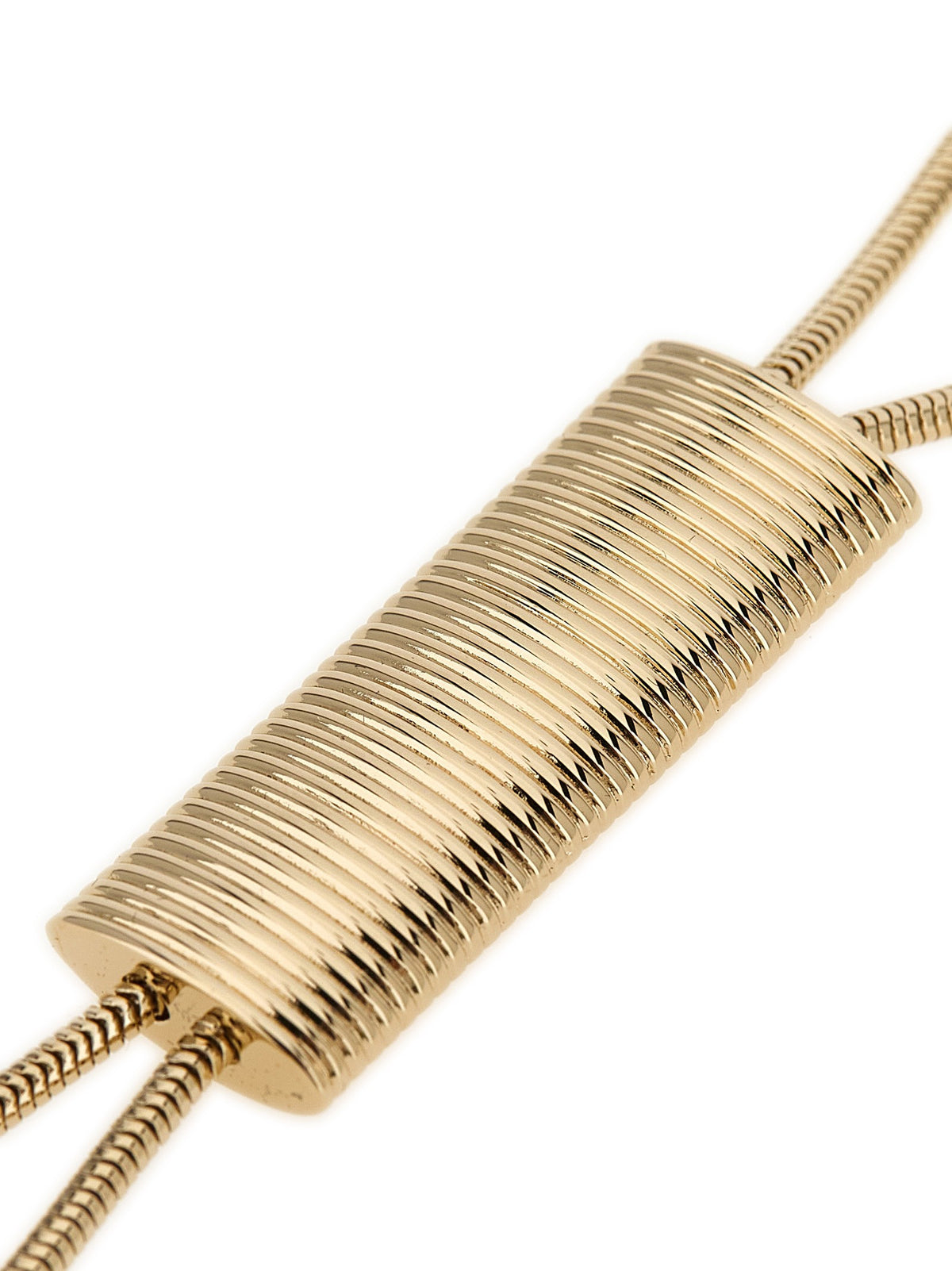 'Snake' necklace with tassels