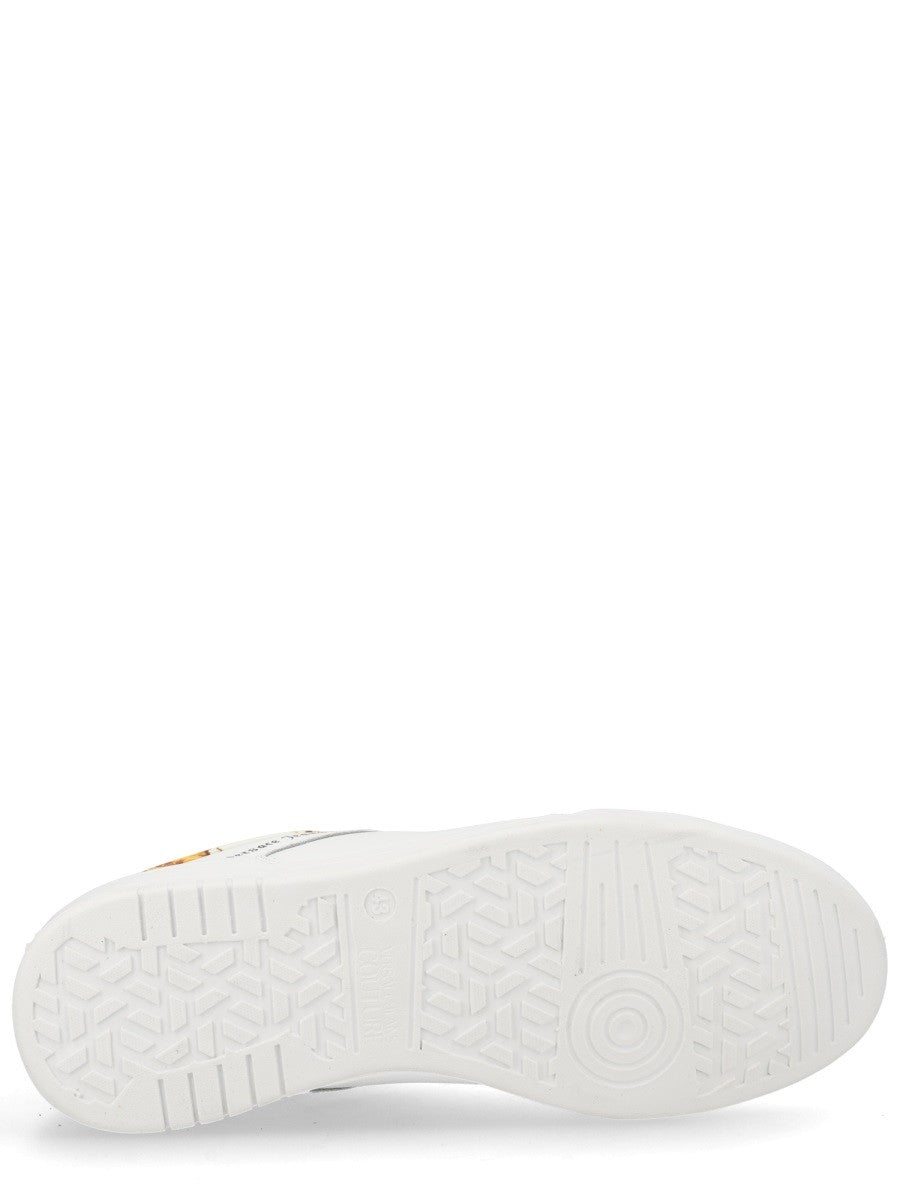 SNEAKER CON LOGO E MOTIVO "WEAVE"