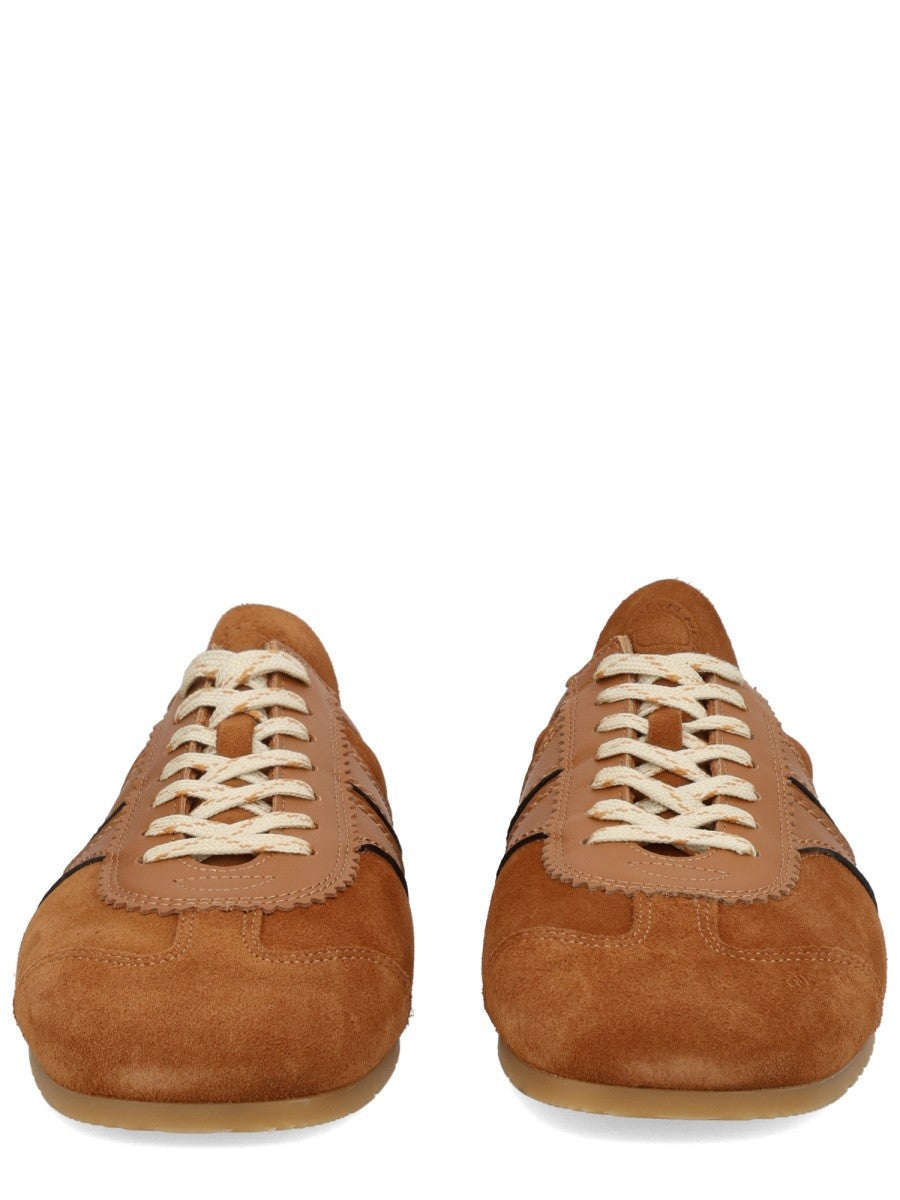 SNEAKER MULE IN SUEDE