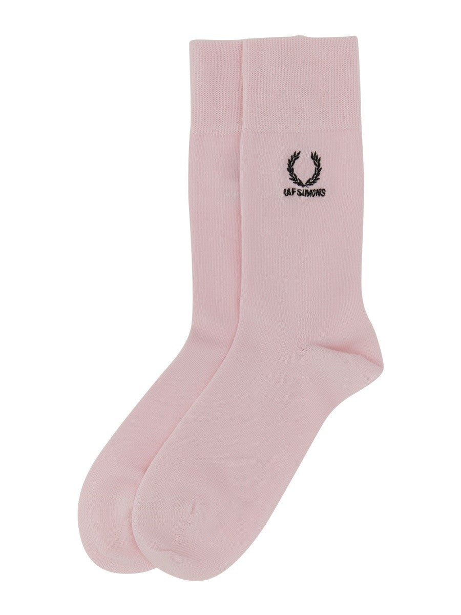 SOCKS WITH LOGO EMBROIDERY