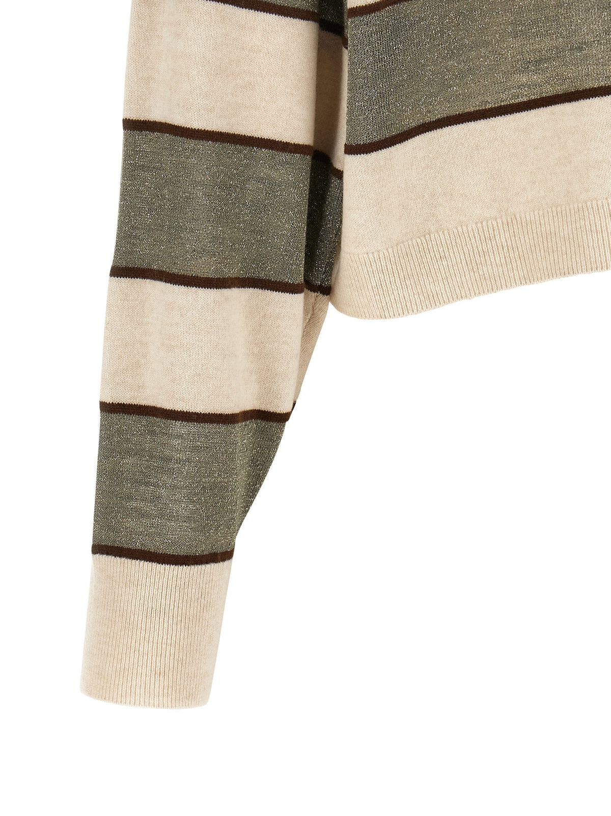 'Sparkling Stripes' polo shirt