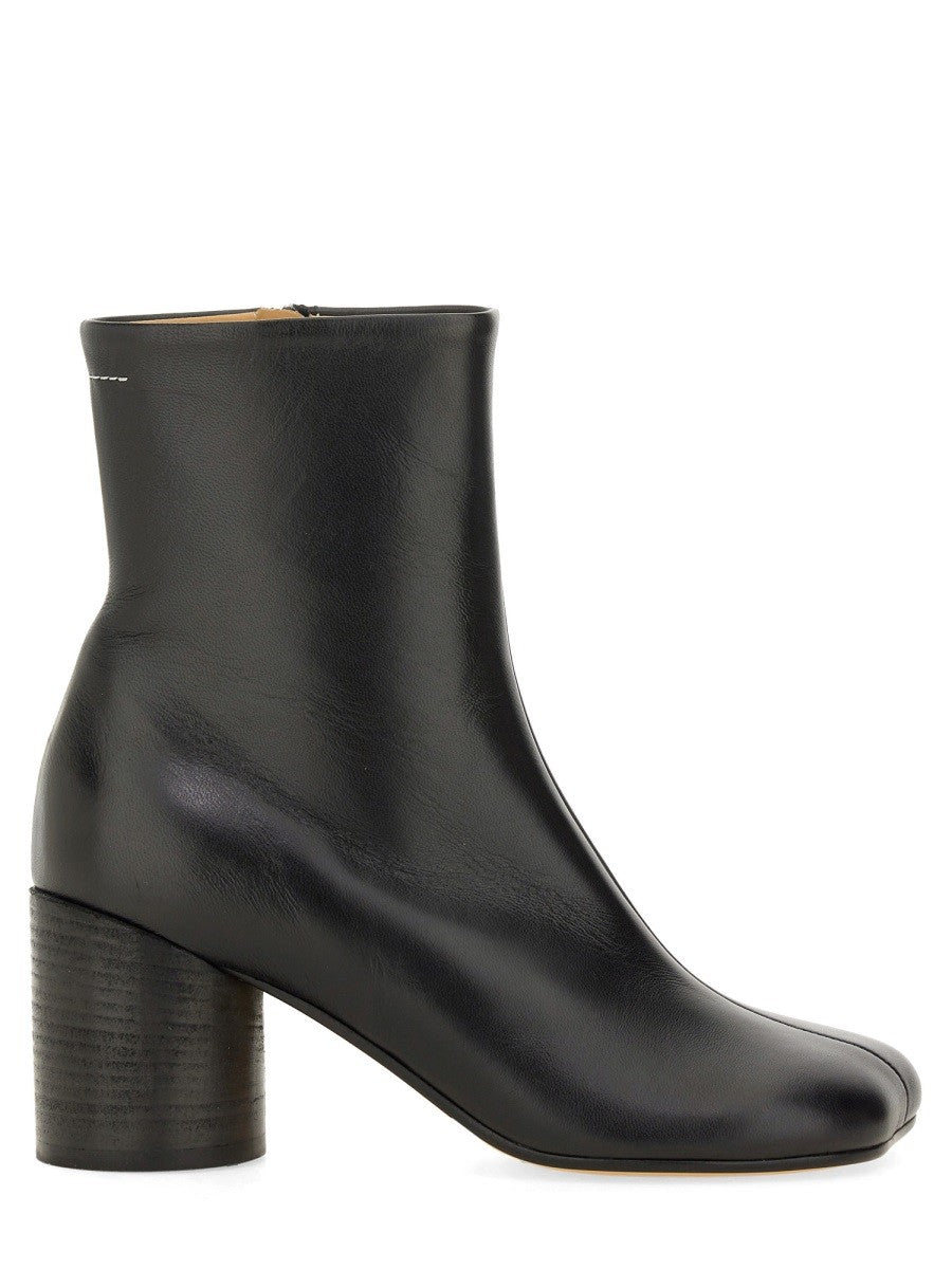 STIVALETTO ANATOMICO IN PELLE