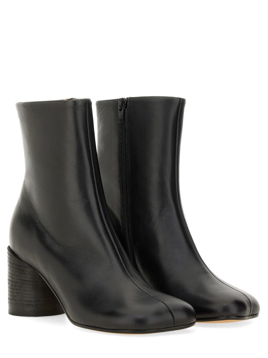 STIVALETTO ANATOMICO IN PELLE