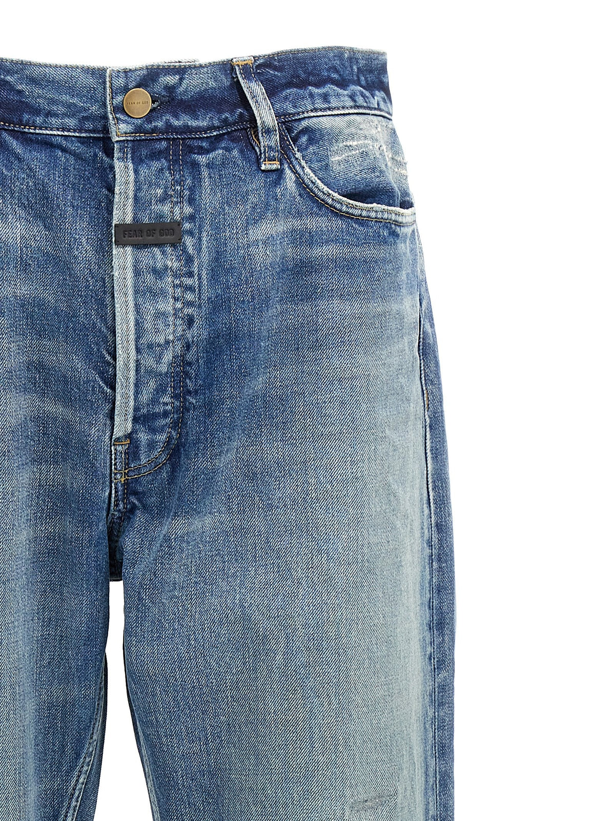 'Straight 5 Pocket' jeans
