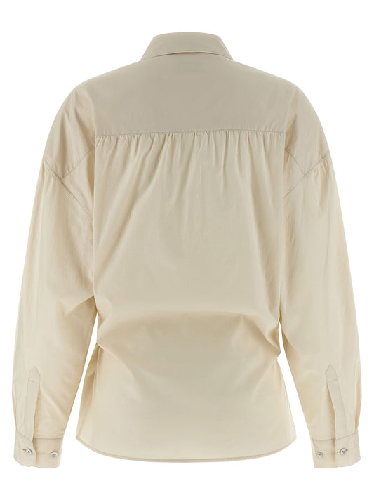 'Straight Collar Twisted' shirt