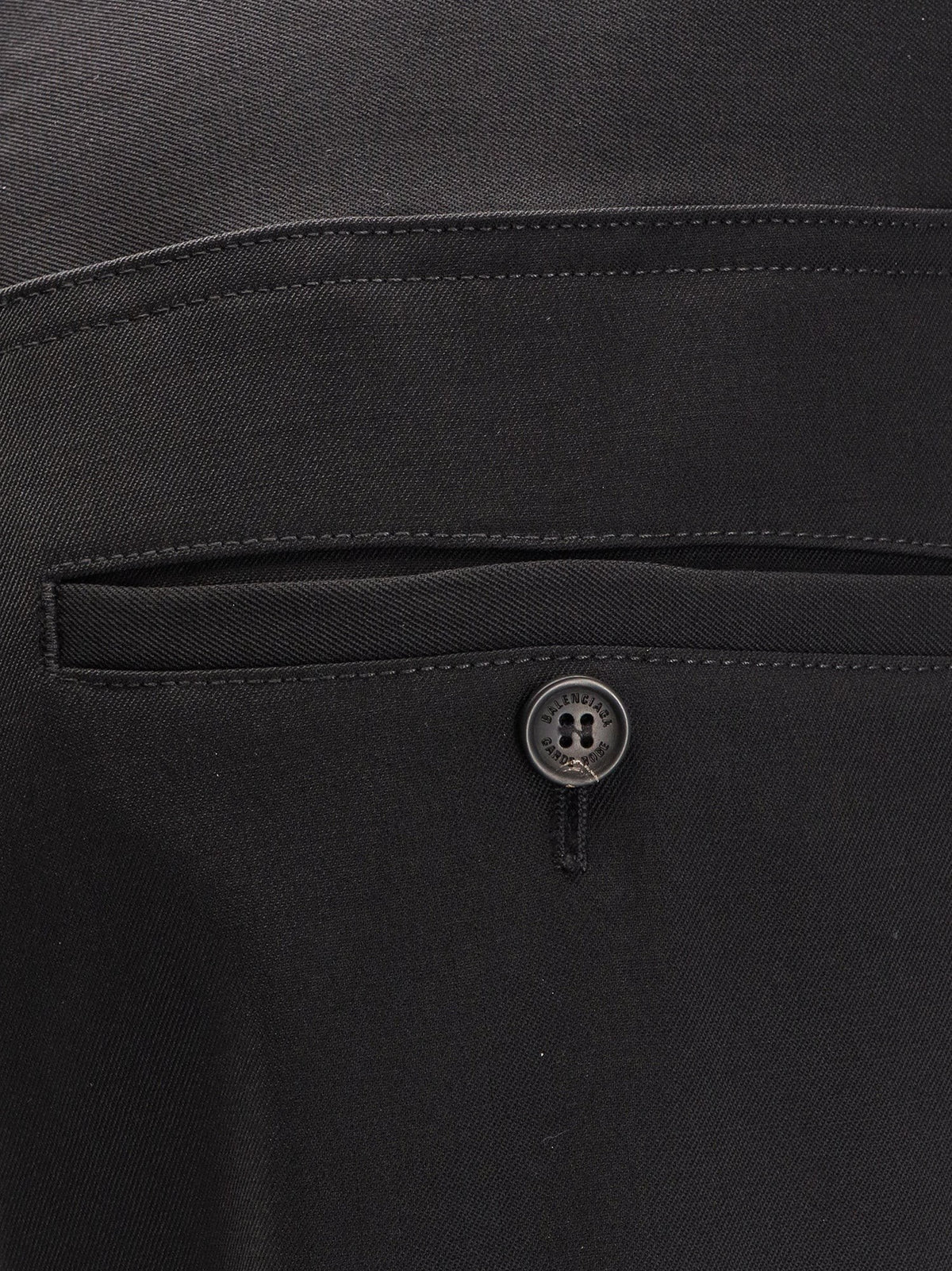 Straight Fit cotton trousers