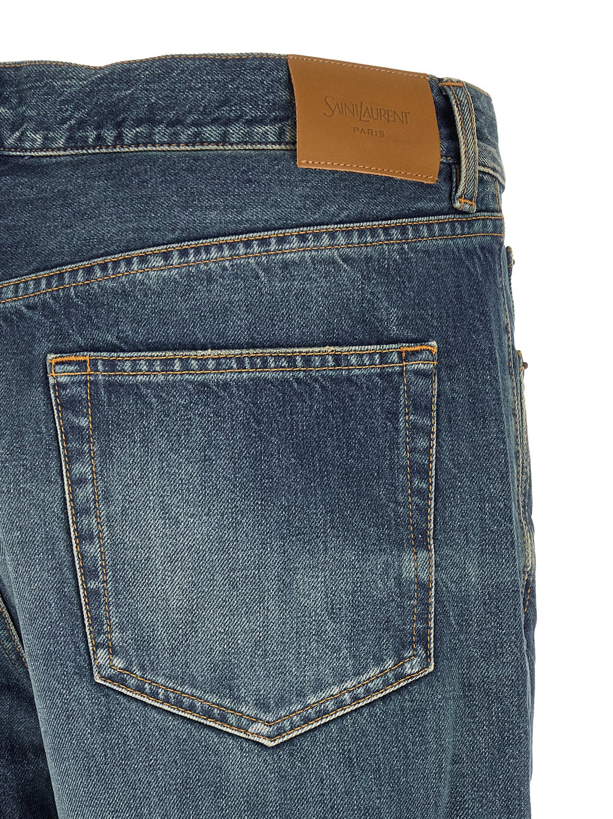 Straight leg jeans
