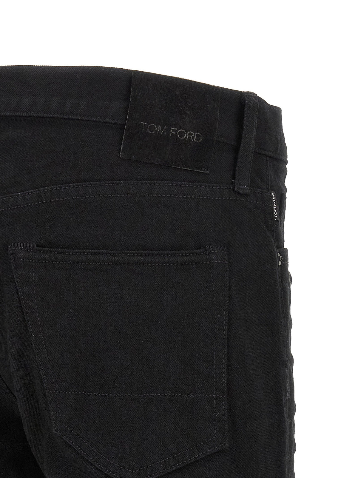 Straight leg jeans