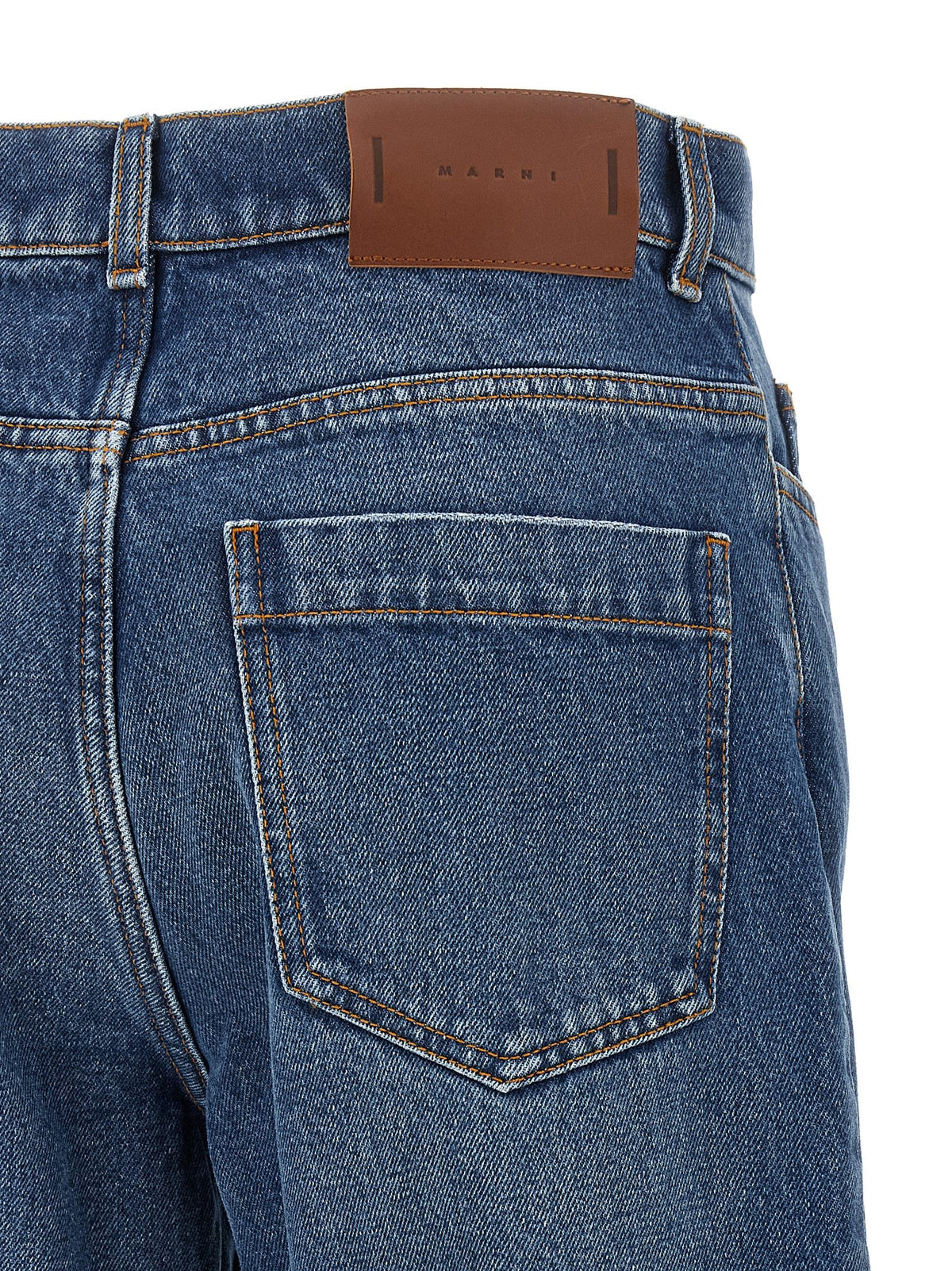Straight leg jeans