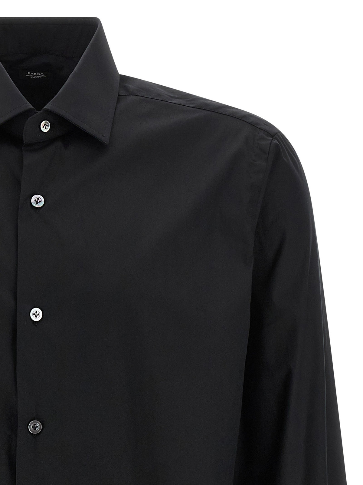 Stretch cotton shirt