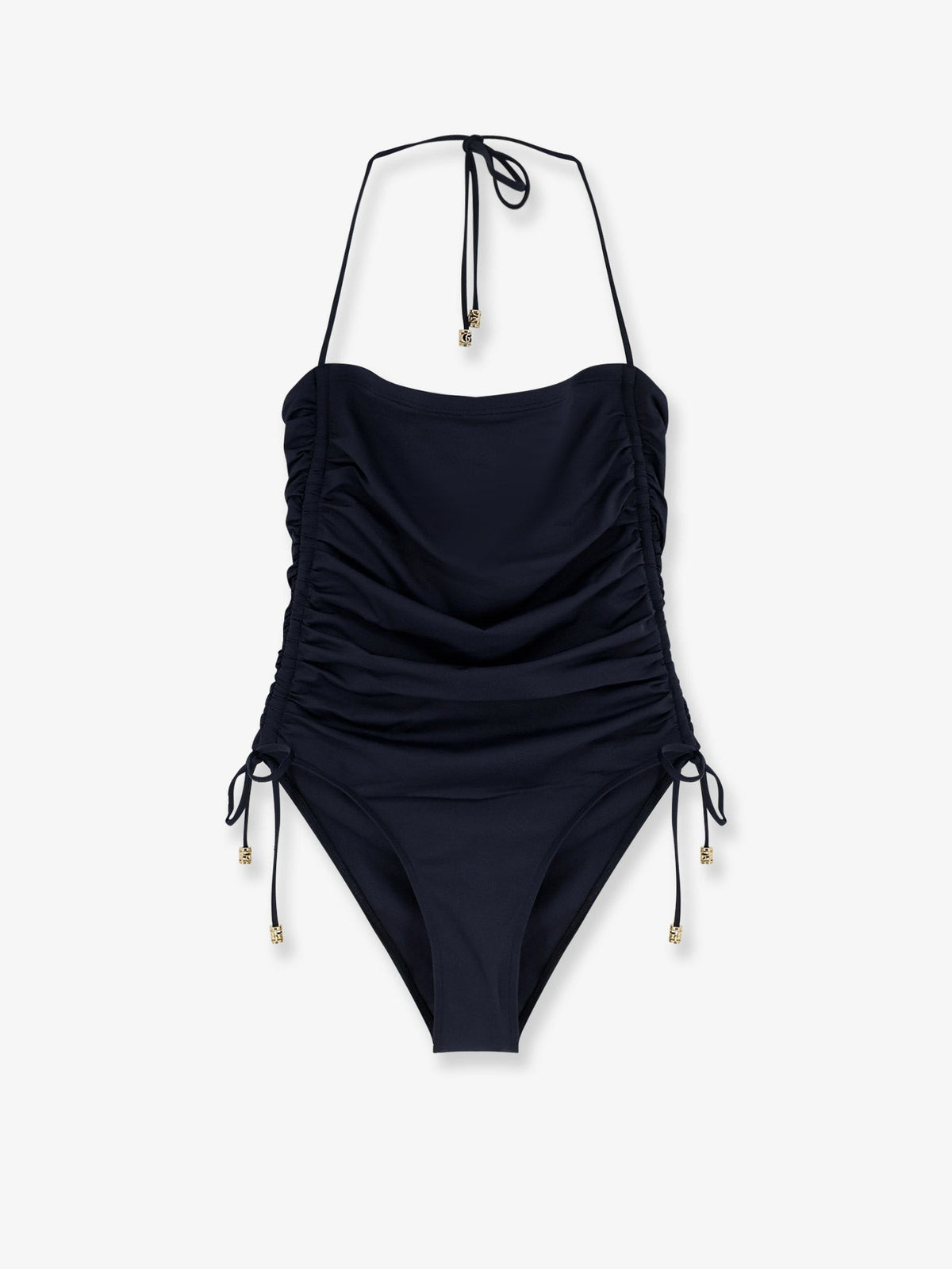 Stretch jersey one-piece swimsuit