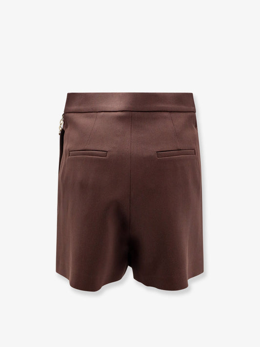 Stretch viscose shorts