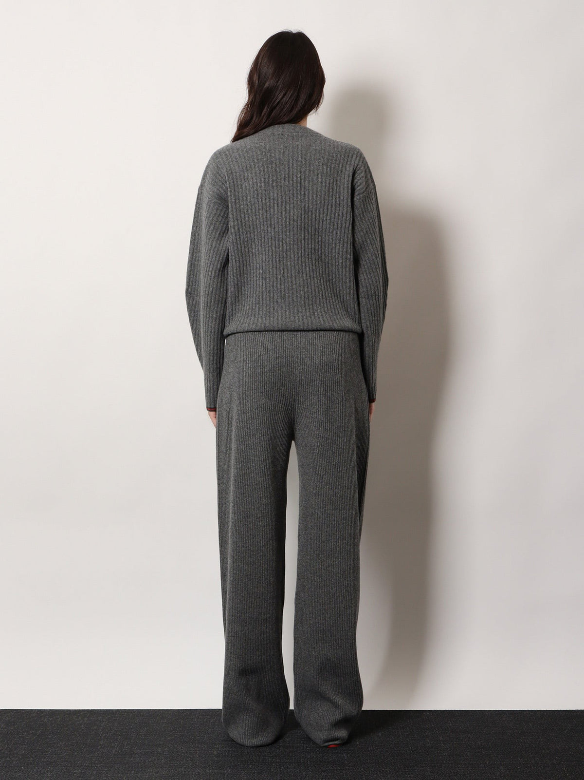 Stretch wool trousers