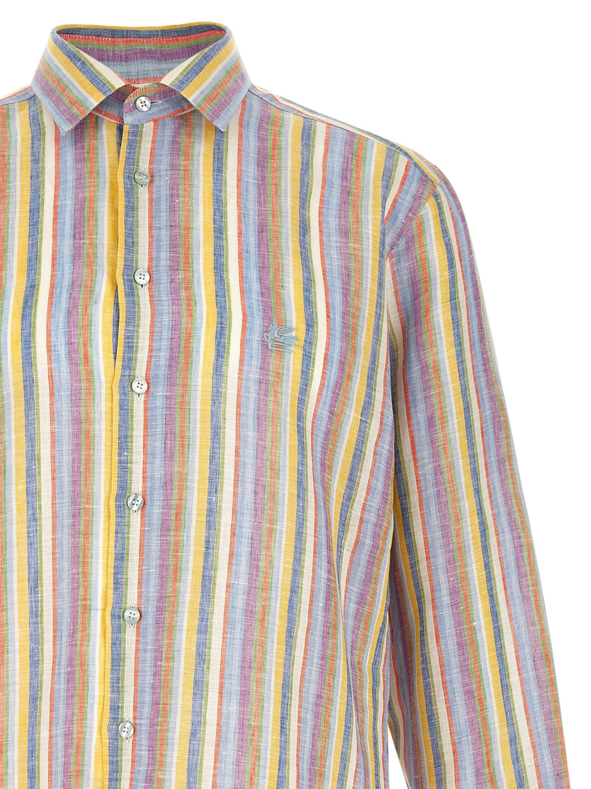 Striped linen shirt