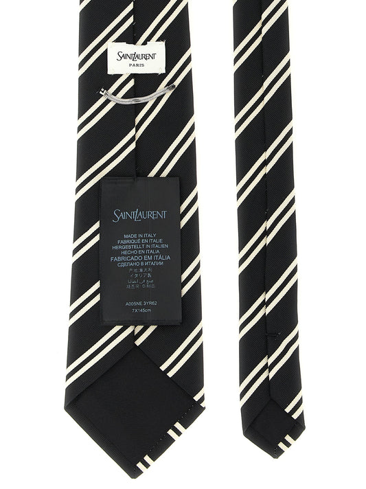 Striped tie
