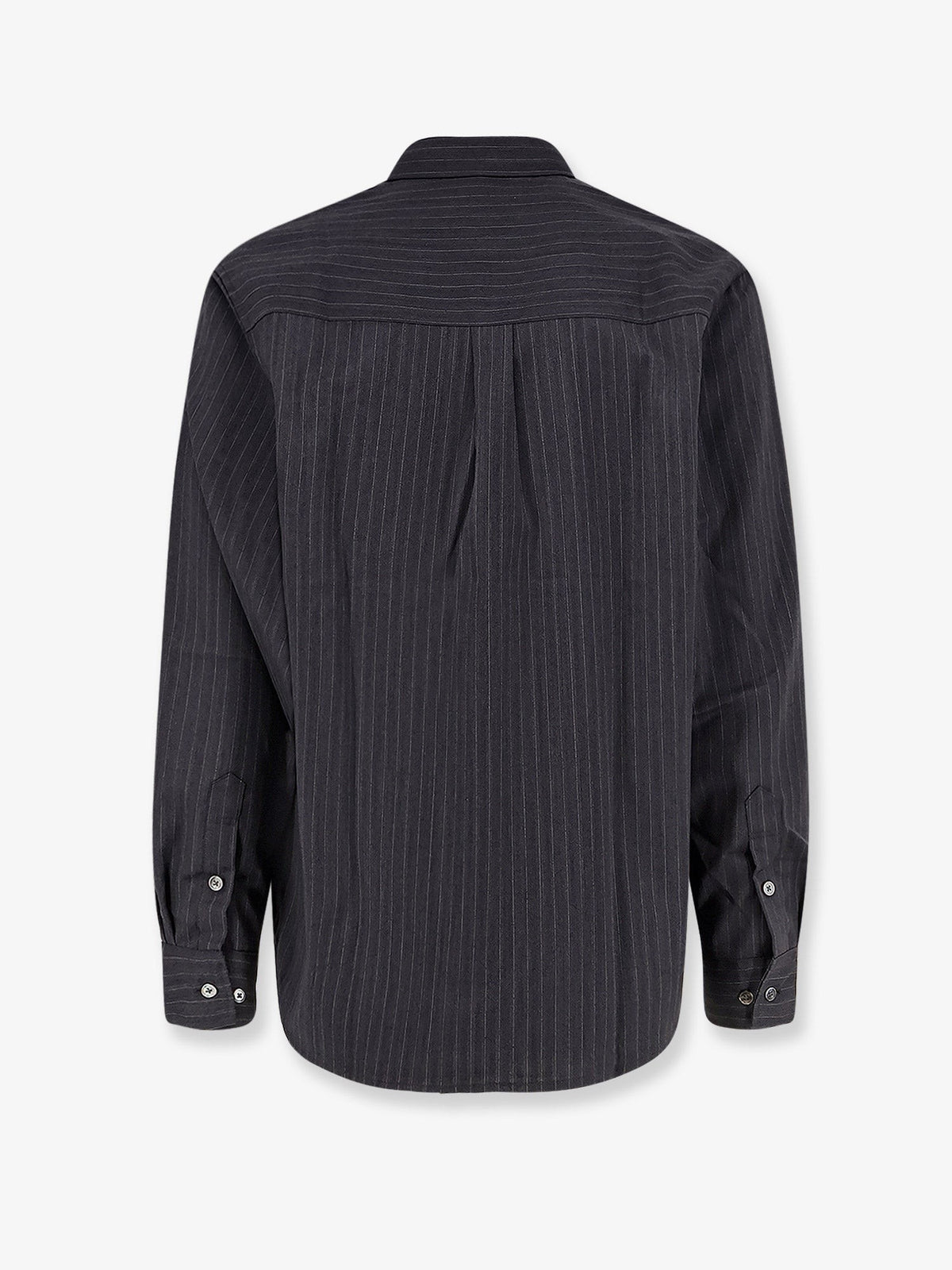 Striped wool blend Unisex shirt