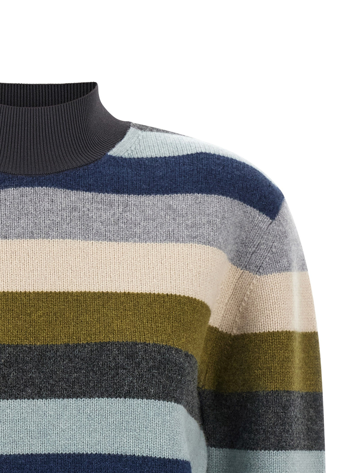 Striped wool sweater