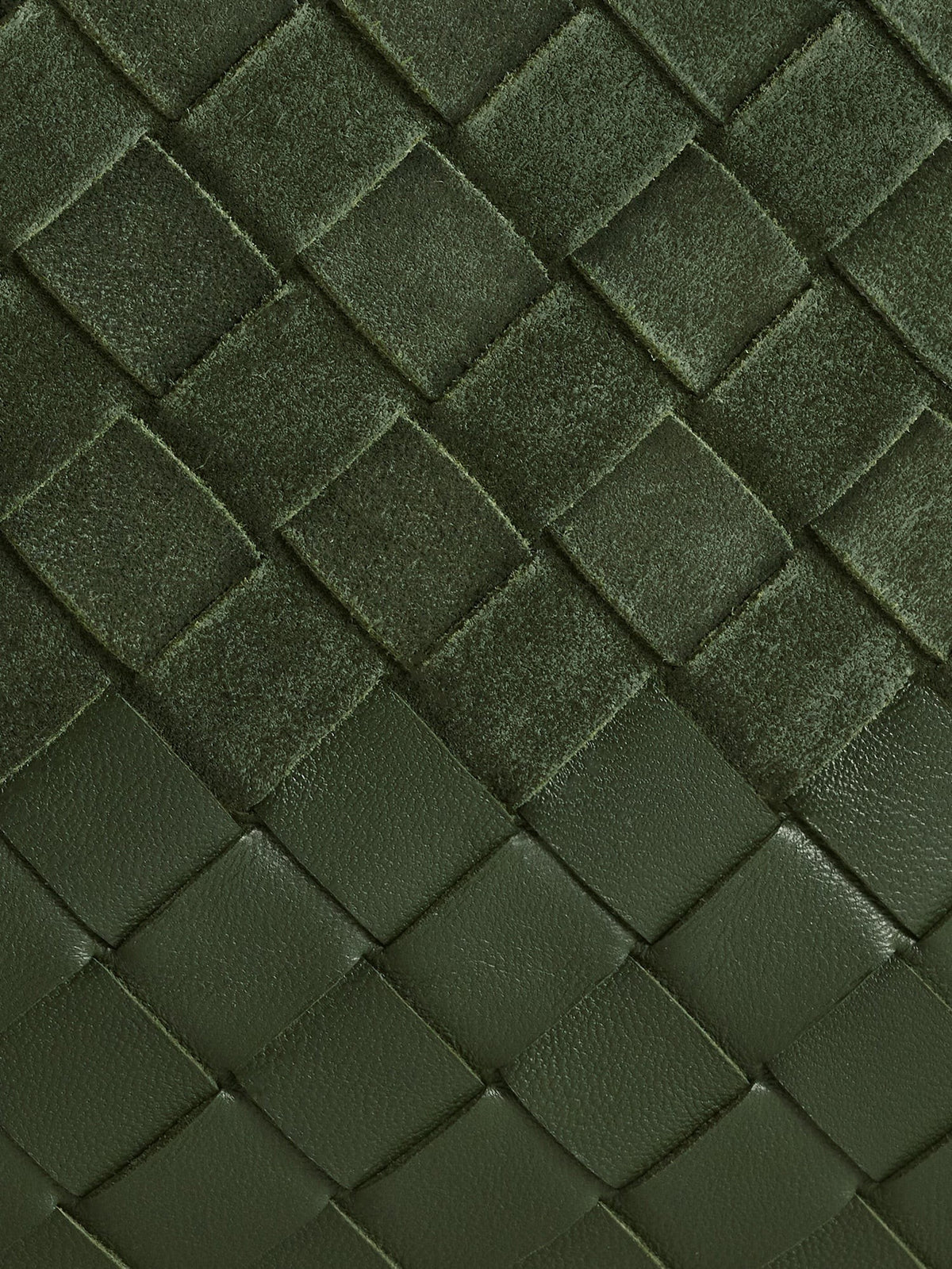 Suede Dustbag with Intrecciato motif